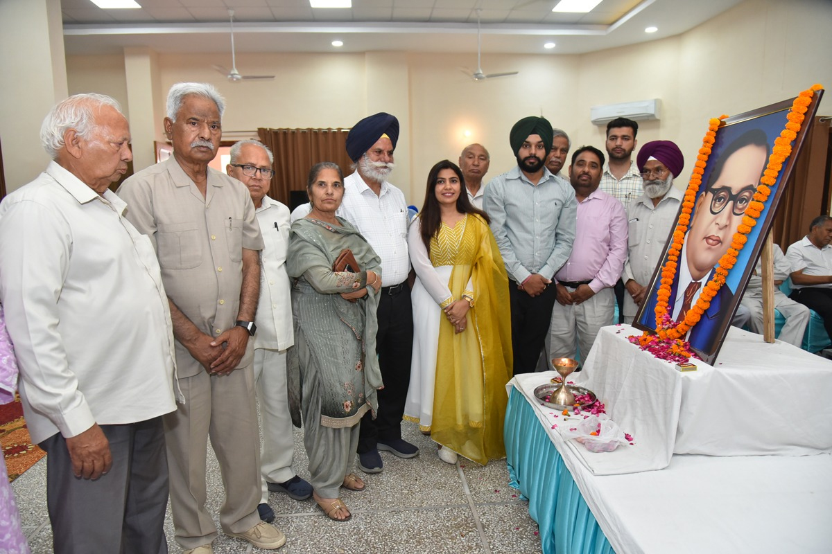 ਡਾ. ਬੀ. ਆਰ.ਅੰਬੇਡਕਰ ਜੀ ਦੀ 133ਵੀਂ ਜਨਮ ਵਰ੍ਹੇ ਗੰਢ ਮਨਾਈ